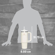 Load image into Gallery viewer, STANLEY Quencher H2.0 Tumbler with Straw 30 oz | Flowstate 3-Position Lid | Cup Holder Compatible for Travel | Insulated Stainless Steel Cup | BPA-Free | Cream
