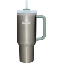 Load image into Gallery viewer, Stanley Quencher H2.0 Tumbler with Handle and Straw 40 oz | Flowstate 3-Position Lid | Cup Holder Compatible for Travel | Insulated Stainless Steel Cup | BPA-Free | Stainless Steel Shale
