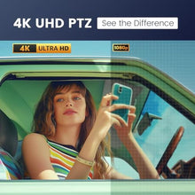 Load image into Gallery viewer, TONGVEO 4K Conference Room Camera System, AI Auto-Tracking PTZ Camera 5X Digital Zoom with Speakerphone Set 120° Wide-Angle USB3.0 for Zoom YouTube Teams OBS and More

