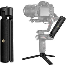 Load image into Gallery viewer, Mini Tripod Handle Grip for Gimbal Stabilizer, Weebill, Crane, DJI Ronin, Camera, Webcam, Projector, Phone Holder, Osmo Mobile
