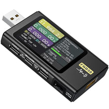 Load image into Gallery viewer, USB Tester 4-28V 7A LCD USB A&amp;C Voltage Current Power Tester Multimeter, Fast Charge Detection Trigger Capacity Ripple Measurement, PD2.0/PD3.0,QC2.0/QC3.0
