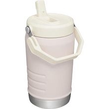 Load image into Gallery viewer, Stanley IceFlow Flip Straw Jug with Handle 40 oz| Twist On Lid and Flip Up Straw | Leak Resistant for Travel and Sports | Insulated Stainless Steel | BPA-Free | Rose Quartz
