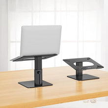Load image into Gallery viewer, BESIGN LSX6N Laptop Stand, Ergonomic Adjustable Notebook Riser Holder, Computer Stand Compatible with Air, Pro, Dell, HP, Lenovo More 10-15.6&quot; Laptops, Black
