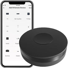Load image into Gallery viewer, Smart IR Universal Remote Control: WiFi Infrared Remote Control, All in One Infrared Blaster for TV DVD Fans Air Conditioner, App Control, Smart Home Hub, Compatible with Alexa, Google Home
