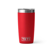 Load image into Gallery viewer, YETI Rambler 10 oz Tumbler, Stainless Steel, Vacuum Insulated with MagSlider Lid, Rescue Red
