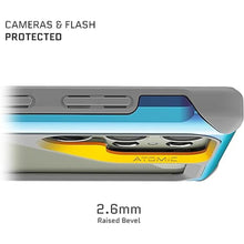 Load image into Gallery viewer, Ghostek ATOMIC slim Samsung Galaxy S23 Ultra Phone Case with Clear Back and Iridescent Aluminum Bumper S-Pen Stylus Cutout Shockproof Phone Cover Designed for 2022 Samsung S23 Ultra (6.8&quot;) (Prismatic)
