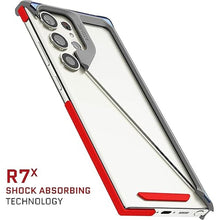 Load image into Gallery viewer, Ghostek ATOMIC slim Samsung Galaxy S23 Ultra Phone Case with Clear Back and Iridescent Aluminum Bumper S-Pen Stylus Cutout Shockproof Phone Cover Designed for 2022 Samsung S23 Ultra (6.8&quot;) (Prismatic)
