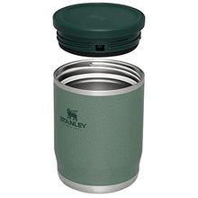 Load image into Gallery viewer, Stanley Adventure To-Go Food Jar 18 oz | Vacuum Insulated Thermos Food Container | Wide Mouth Screw On Lid | Packable for Travel | Stainless Steel with Leakproof Lid | BPA-Free | Hammertone Green
