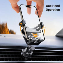 Load image into Gallery viewer, UGREEN Car Phone Holder Vent Phone Mount, Never Blocking Air Vent Clip Cellphone Holder Compatible with iPhone 16 15 14 13 12 Pro Max Mini Plus, iPhone 11 SE XS XR 8 7 6 6S Smartphone, Black
