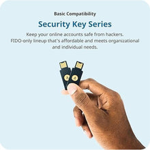 Load image into Gallery viewer, Yubico - Security Key NFC - Basic Compatibility - Multi-factor authentication (MFA) Security Key, Connect via USB-A or NFC, FIDO Certified
