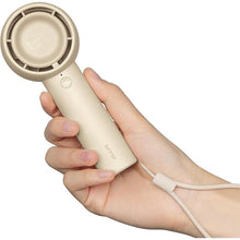 Load image into Gallery viewer, JISULIFE Mini Handheld Fan Bladeless, Portable Small Hand Design with Rechargeable Battery, Pocket Travel Cooling with USB, Quiet, Powerful, Gifts For Girl/Women/Friends - Brown
