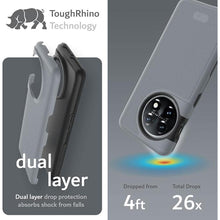Load image into Gallery viewer, TUDIA DualShield Grip Designed for OnePlus 11 Case 5G (2023), [MergeGrip] Dual Layer Shockproof Slim Military Grade Non-Slip Tough Heavy Duty Protective Phone Case Cover - Gray
