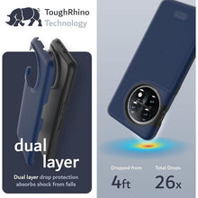 Load image into Gallery viewer, TUDIA DualShield Grip Designed for OnePlus 11 Case 5G (2023), [MergeGrip] Dual Layer Shockproof Slim Military Grade Non-Slip Tough Heavy Duty Protective Phone Case Cover - Indigo Blue
