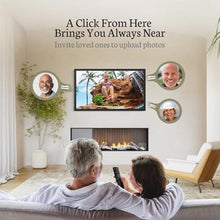Load image into Gallery viewer, BSIMB Large Digital Picture Frame 21.5 Inch, 1920x1080 FHD WiFi Digital Photo Frame Electronic 32GB Remote Control, Share Pictures/Videos via App/USB/SD Easy Setup Gifts for Mom(Non-Touch), Black
