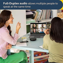 Load image into Gallery viewer, Jabra Speak2 40 Portable Speakerphone - 4 Noise-Cancelling Mics, 50mm Full Range Speakers with Wideband Audio for Clear Sound, USB-A/USB-C Connections - Certified Microsoft Teams Speaker - Dark Grey
