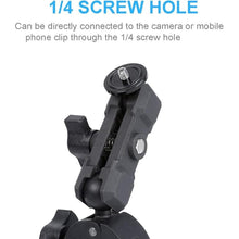 Load image into Gallery viewer, PellKing Camera Motorcycle Mount for Insta360 Go 3,X4/X3/X2,360 Rotation Metal Action Camera Clamp Holder with 1/4Thread for Moto Bike Bicycle Handlebar, for Insta360 One Go 3,X3/X2/X
