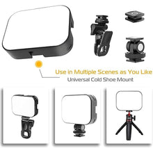 Load image into Gallery viewer, Ulanzi VL100X Selfie Light, Clip LED Light Panel for Phone/Laptop/Tablet/Computer, Bi-Color Portable Clip Camera Light with Dimmable 2500-6500K with 2000mAh Battery for Video Conference/Picture
