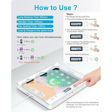 Load image into Gallery viewer, Phone Lock Box with Timer for iPad,Portable Time Lock Box for iPad,iPhone,Tablet,Folded Phone,TV remotes, Phone Locker for Self-Discipline to Help Reduce Screen Time Focus to Achieve Goals(New)
