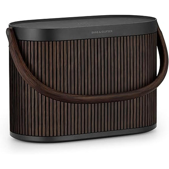 Bang & Olufsen Beosound A5 - Portable Bluetooth Speaker with Wi-Fi Connection, Carry-Strap, Dark Oak