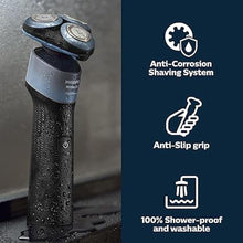 Load image into Gallery viewer, Philips Norelco Shaver 5000X, Rechargeable Wet &amp; Dry Shaver with Precision Trimmer and Storage Pouch, X5006/85
