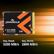 Load image into Gallery viewer, Timetec 1TB M.2 2230 SSD NVMe PCIe Gen3x4, Solid State Drive, Compatible with Steam Deck, Microsoft Surface, Mini PCs
