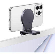 Load image into Gallery viewer, Stouchi Continuity Camera Mount for Desktop Monitor, iMac Compatible iPhone Webcam Mount with Mag-Safe for Mac Desktops and Displays, Apple TV 4K
