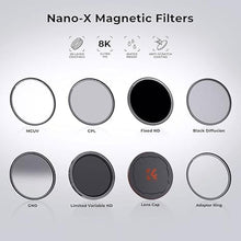 Load image into Gallery viewer, K&amp;F Concept Magnetic 62mm Polarizing Filter+ Magnetic Basic Ring Kit Waterproof Scratch Resistant Circular Polarizer Filter with 28 Multi-Coatings for Camera Lens (Nano-X Series)
