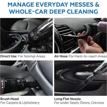Load image into Gallery viewer, VOLTORB Cordless Handheld Vacuum, 15000PA High Power Mini Portable USB Rechargeable Handheld Cordless Cleaner, 2 Gears Suction, Purple, for Home, Car
