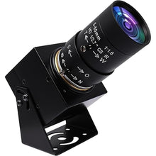 Load image into Gallery viewer, SVPRO 8MP USB Camera Manual Focus Webcam with Varifocal 5-50mm CS Mount Lens-10X Zoom External Camera for Laptop PC Computer,Plug and Play UVC Camera
