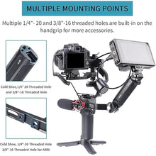 Load image into Gallery viewer, Metal Adjustable RS4 PRO Gimbal Handle Sling Handgrip for DJI RS 2 / RSC 2 / RS 3 / RS 3 Pro/RS 3 Mini / RS4 / RS4 Pro Gimbal Handheld Stabilizer Accessories
