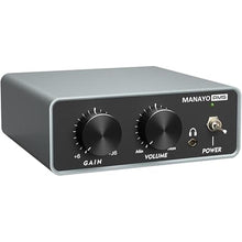 Load image into Gallery viewer, Phono Preamp, Professional Mini Preamp for Turntable/Vinyl Record Player. Stereo Phonograph preamplifier Designed with RCA Input/Output, Headphone Jack, Adjustable Volume and gain
