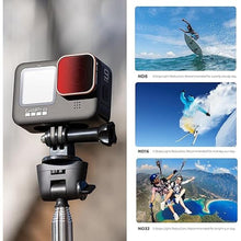 Load image into Gallery viewer, K&amp;F Concept ND Filter Set Compatible with GoPro Hero12, Hero11, Hero10, Hero9 Black, 6 Pack (CPL/ND8/ND16/ND32/ND64/ND1000) Hero 9/10/11/12 Action Camera Accessory Neutral Density Polarizer Filter Kit
