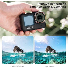 Load image into Gallery viewer, K&amp;F Concept ND Filter Set Compatible with GoPro Hero12, Hero11, Hero10, Hero9 Black, 6 Pack (CPL/ND8/ND16/ND32/ND64/ND1000) Hero 9/10/11/12 Action Camera Accessory Neutral Density Polarizer Filter Kit
