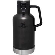 Load image into Gallery viewer, STANLEY Classic Easy-Pour Growler 64 oz | Keeps Beer Cold or Coffee Hot | Leakproof Steel Lined Lid and Easy to Carry Handle | Insulated Stainless Steel | BPA-Free | Charcoal Glow
