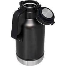 Load image into Gallery viewer, STANLEY Classic Easy-Pour Growler 64 oz | Keeps Beer Cold or Coffee Hot | Leakproof Steel Lined Lid and Easy to Carry Handle | Insulated Stainless Steel | BPA-Free | Charcoal Glow
