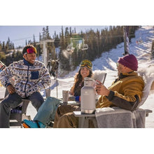 Load image into Gallery viewer, STANLEY Classic Easy-Pour Growler 64 oz | Keeps Beer Cold or Coffee Hot | Leakproof Steel Lined Lid and Easy to Carry Handle | Insulated Stainless Steel | BPA-Free | Charcoal Glow
