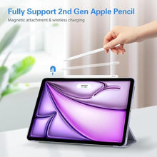 Load image into Gallery viewer, ProCase Smart Case for iPad Pro 12.9 2022/2021/2020/2018, Slim Stand Hard Back Shell Smart Cover for iPad Pro 12.9" 6th Gen/5th Gen/4th Gen/3rd Gen -Lightpurple
