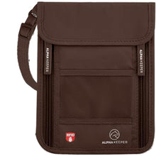 Load image into Gallery viewer, Neck Wallet, Travel Pouch For Passport Holder And Documents, Travel Neck Wallet For Traveling Women
