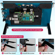 Load image into Gallery viewer, 9 Inch Touch Screen Display for Raspberry Pi,1280 x 720/ Anti-Glare/Optical Bonding Capacitive Screen/IPS /600 lumens/Wall Mountable/HDMI Portable Monitor
