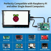 Load image into Gallery viewer, 9 Inch Touch Screen Display for Raspberry Pi,1280 x 720/ Anti-Glare/Optical Bonding Capacitive Screen/IPS /600 lumens/Wall Mountable/HDMI Portable Monitor
