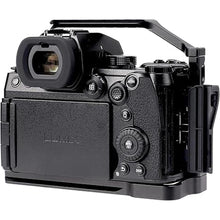 Load image into Gallery viewer, Foto4easy s5ii cage rig for Panasonic LUMIX S5II Mirrorless Camera,Includes Dual Universal Side Wooden Handle
