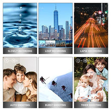 Load image into Gallery viewer, OIEXI UHD 4k Video Camera Camcorder with 18X Digital Zoom,64MP Digital Camera Recorder,4.0-inch Rotating Touchscreen,64GB SD Card,Microphone,Remote Control,Durable Battery(Black)
