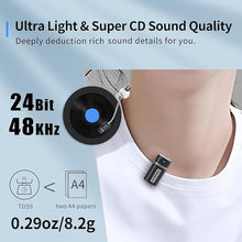 Load image into Gallery viewer, 3-in-1 Wireless Lavalier Microphone - Mini Lapel Mic with Replaceable Adapters Compatible with iPhone Android Camera - Excellent Sound Clip-on Lav Mics for Content Creator
