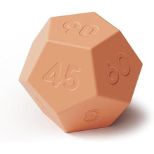 Load image into Gallery viewer, mooas Dodecagon Time Ball Rechargeable Mini Timer (Sand Peach), 11 preset time, Desk Productivity Timer, Pomodoro Timer, Sound/Vibrate/Mute, Easy to use, Timer for ADHD, Workout, Study, Cooking
