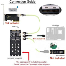 Load image into Gallery viewer, chenyang M.2 NVME PCIE SSD to SFF-8654 ? NGFF SATA SSD to SATA 2 in 1 Combo Adapter for Mainboard (Not Work NVEM SSD to SATA)
