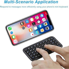 Load image into Gallery viewer, Wireless Keyboard Super Mini Rechargeable Cordless Bluetooth Keybaord,Silent Compact Small Pocket Travel Keypad Portable Slim Wireless Keyboard for Computer iPad Laptop PC Notebook Tablets Smartphones

