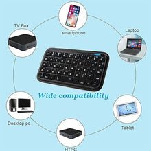 Load image into Gallery viewer, Wireless Keyboard Super Mini Rechargeable Cordless Bluetooth Keybaord,Silent Compact Small Pocket Travel Keypad Portable Slim Wireless Keyboard for Computer iPad Laptop PC Notebook Tablets Smartphones
