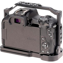 Load image into Gallery viewer, Foto4easy r50 cage rig for Canon EOS R50 Mirrorless Camera,Quick Release Plate for Arca-Swiss,1/4&quot; &amp; 3/8&quot; Screw Holes and Cold Shoe Mount for Camera Accessories
