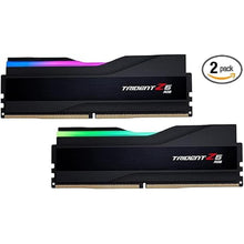 Load image into Gallery viewer, G.SKILL Trident Z5 RGB Series (Intel XMP 3.0) DDR5 RAM 96GB (2x48GB) 6800MT/s CL34-46-46-108 1.35V Desktop Computer Memory UDIMM - Matte Black (F5-6800J3446F48GX2-TZ5RK)
