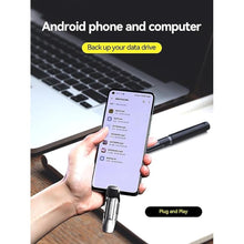 Load image into Gallery viewer, MOVE SPEED 1TB USB 3.2 Solid State Flash Drive 570MB/s High Speed Type C USB Drive USB Gen 2 Thumb Drive Compatible with iPhone 15, 16 Series/Android Phone/MacBook/Audio/Smart TV
